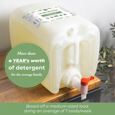 Concentrated, deep-cleaning, Liquid Laundry Detergent. Made from renewable plant + earth mineral-derived ingredients. Color-safe Safe for the most sensitive skin More loads per jug than common detergent Can be used in regular or HE (high-efficiency) washers. 100% biodegradable, septic & greywater safe Toxin + Irritant Free | Ditch the toxins and irritants found in most detergents. Our Liquid Laundry Detergent is hypoallergenic and completely dye-free ∙ perfume-free ∙ SLS-free ∙ SLES-free ∙ sulfa Linen Spray Essential Oils, Laundry Stain Remover, Vinegar Cleaning, Liquid Dish Soap, Liquid Laundry Detergent, Pet Shampoo, Dishwasher Soap, Castile Soap, Liquid Hand Soap