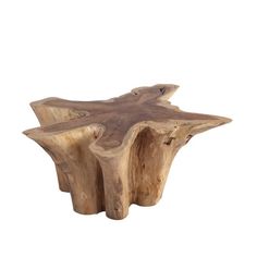 a piece of wood that is sitting on top of a table