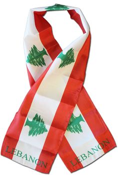 PRICES MAY VARY. Size: 8" x 63" Light-weight 100% polyester Vibrant colors and unique design make this scarf a great gift idea or a simple accessory for any sporting event. The light-weight scarf is made from machine washable, 100% high quality triple-knit polyester. Lebanon Flag, Sporting Event, Style Scarf, Branded Scarves, Lightweight Scarf, Gift Collections, Lebanon, Scarf Styles, White Green