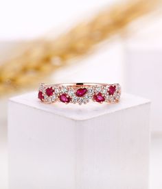 a close up of a ring on top of a box