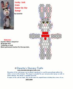 the instructions for how to make an origami bunny