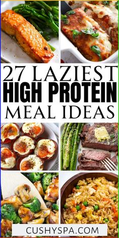 the best high protein meal ideas to make it easier for you to eat and stay healthy