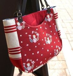 Canvas Bag Design, Japanese Bag, Diy Leather Bag, Tote Bags Sewing, Fabric Purses, Embroidery Bags, Handbag Patterns, Bag Ideas, Patchwork Bags