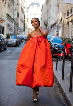 Puffball Dress, Christopher John Rogers, Paris Fashion Week Men, Jeanne Damas, Dwyane Wade, Elizabeth Banks, Afternoon Dress, Gabrielle Union, Mens Fashion Week