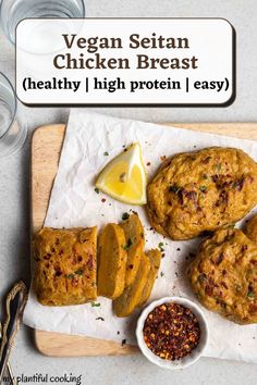 vegan protein chicken breast healthy high protein easy recipe