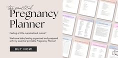 the pregancy planner is available for purchase