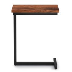 Gowen C Side Table C Side Table, Industrial Style Bedroom, Industrial Side Table, Stylish Side Table, Multipurpose Table, C Table, Solid Mango Wood, Home Designs, Eclectic Home