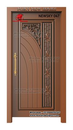 an image of a door with decorative designs on it