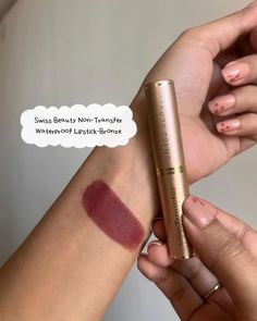 Type link in comment to get in DM🔗 Brown Lipstick you must try! ✨ Product Details ☑️ Love Earth Liquid Mousse Lipstick - Espresso Martini ☑️ MARS Creamy Matte- 09-Bollywood Surprise ☑️ Swiss Beauty Hd Matte Pigmented Smudge Proof Lipstick- Brandy Harrington ☑️ Swiss Beauty Non-Transfer Waterproof Lipstick - Bronze ☑️ SUGAR Cosmetics - Matte Attack - Tan Halen #lipstick #lipstickswatch #swatch#swatcher #beauty#beautytips #makeup #makeupartist #makeuptutorial #swatches #indianblogger Swiss Beauty Lipstick, Mars Lipstick Shades, Sugar Cosmetics, Lipstick Colour, Swiss Beauty, Budget Makeup, Maybelline Lipstick