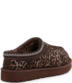 UGG Tasman Caspian Spotted Animal Print Calf Hair Clogs | Dillard's Ugg Tasman Cow Print Slippers, Ugg Cow Print Slippers, Cheetah Print Uggs, Tasmanian Uggs, Cheetah Uggs, Chocolate Tasman Ugg, Leopard Uggs, Leopard Print Uggs, Christmas List Items