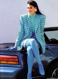 80s Fashion Trends, Dorothy Dandridge, Blue Tights, Fashion 1980s, 80’s Fashion, Mode Hippie