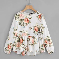 Never Worn! Tops For Women Casual, Trendy Fashion Tops, Smock Top, Girls Fashion Clothes, White Blouse, Latest Fashion For Women, Blouse Designs