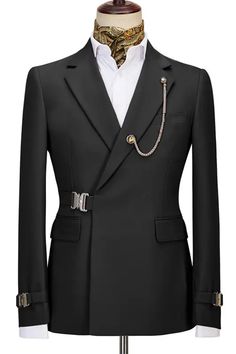 Md Suits For Men, Fancy Suits For Men Classy, Black Suit Men Formal Classy, Prom Boys Outfit Suits, Prom Boys Outfit, Prom Blazers For Men, Graduation Suit, Suit For Prom, Fancy Suits