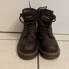 Hardly Used Steel Toe Doc Martens. Light Scuffs On Toe Industrial Boots, Shoes Dr Martens, Dr Martens Shoes, Martens Shoes, Doc Martens, Dr. Martens, Women Shoes, Boots, Women Shopping