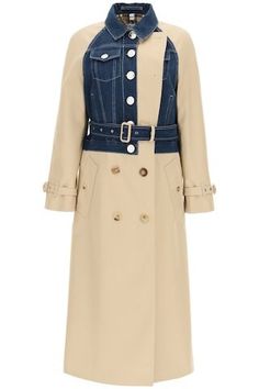 Burberry Trench, Long Trench, Long Trench Coat, Check Fabric, D Rings, Online Fashion Boutique, Metal Buttons