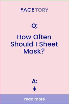 What is it about applying a sheet mask that makes it so satisfying and oh so popular? 🤔 Here at FaceTory, it’s no secret that we love our sheet mask time. ✨ #SkinCare #SheetMask #FaceTory Sheet Mask Routine, Mask Routine, Mask Time, Face Mask Sheet, Skincare 101, Mask Sheet, So Satisfying