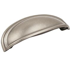 an image of a metal door handle on a white background