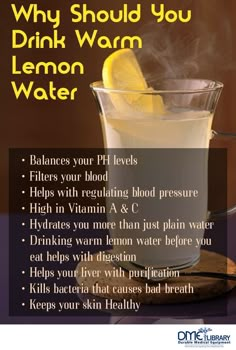 Drinking Warm Lemon Water, Drink Lemon Water, Hot Lemon Water, Resep Smoothie, Warm Lemon Water, Lemon Water Benefits, Healthy Drinks Recipes, God Mat, Water Recipes