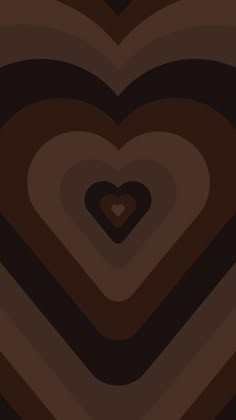 two hearts shaped in the shape of a heart on a brown background with black and white lines