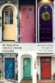 front door colors for different doors