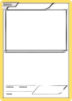 a blank card with the word basic on it