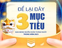 an advertisement for the three muc - tieu festival in thailand, with two hands holding