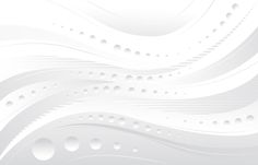 an abstract white background with circles and waves