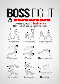 a poster showing how to do the same workout as you are doing it in different ways