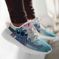 Stitch Yeezy Boost - Yeezy Shoes Hypebeast Shoes, Stitch Things, Lilo Und Stitch, Stitch Quotes, Stitch Stuff, Basket Style, Boost Shoes, Yeezy Sneakers, Stitch Clothes