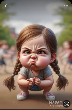 Good Morning Funny Pictures, Funny Caricatures, Girl Kid, Good Morning Funny, Cartoon Character Pictures, Funny Cartoon Quotes, Dessin Adorable, School Project, Cartoon Pics