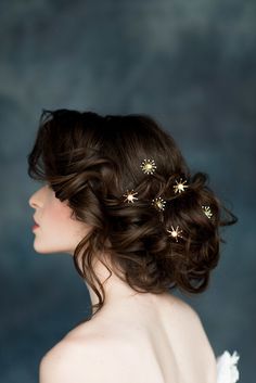 Star Hair Pins, Gold Hair Pin, 사진 촬영 포즈, Crystal Hair Pins, Rose Gold Hair, Wedding Hair Pins, Bridal Hair Pins