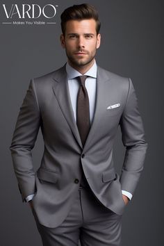 Grey Suit Men Combination, Men In Grey Suits, Gray Suits For Men, Grey Suits For Men, 2 Piece Suit For Men, Mens Grey Suit, Grey Mens Suit, Formal Suits Men