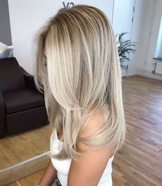 Beige Blonde Balayage, Haircut Medium, Shaggy Bob, Layered Style, Short Layered, Hair Medium