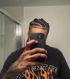 Rich Homie Quan Braids, Wavy Braids Men, Swirl Braids Men, Half Head Braids Men, Men Braids Design, Cornrows Design For Men, Black Mens Braids, Black Men With Braids, Carmelo Anthony Braids