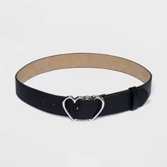 This Is The Women's Fable Double Heart Metal Buckle Belt In Black By Wild Fable In Size Xs. This Belt Is In Excellent Condition! Thanks For Looking!! Double Heart, Buckle Belt, Wild Fable, Metal Buckles, Belt Buckles, Belts, Buckle, Women Accessories, Women Shopping