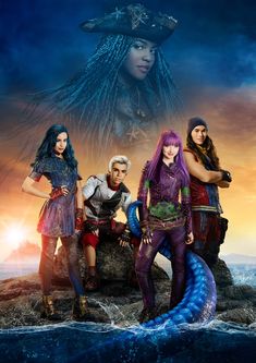 the dvd cover for disney's descendantss 2