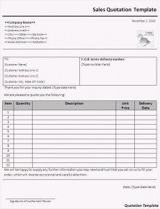 an invoice form for sales