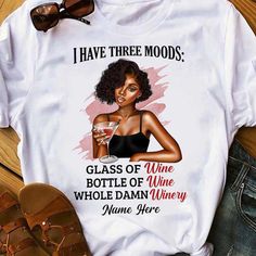 Personalized Bwa Wine T Shirt Shipping from the US. Easy 30 day return policy, 100% cotton, Double-needle neck, sleeves and hem; Roomy Unisex Fit. Dry Humour, Things Quotes, Esteem Quotes, Woman Wine, Label Machine, Flag Stand, Svg Cuts, Girls Night, Women Fashion