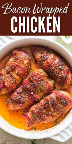 bacon wrapped chicken Baked Bacon Wrapped Chicken, Bacon Wrapped Chicken Recipes, Thanksgiving Chicken, Bacon Wrapped Chicken Breast, Sweet Chicken, Wrapped Chicken, Baked Bacon, Bacon Wrapped Chicken, Spice Mix