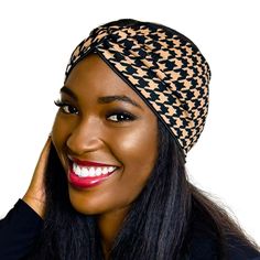 Extra Wide Satin Lined Turban Stretchy Headband designed to look like a head wrap. easy to wear, style your hair in seconds with this extra wide band. Made from a beautiful selection of comfortable, stretchy fabric. The silky-finish inner lining keeps your hair protected from friction and breakage. I make these in small batches. They're made and shipped from Atlanta, GA USA. Care instructions: Wash on cold with similar colors (or hand wash), and hang to dry. Do not tumble dry. MEASUREMENTS Headband: 5-6 inches wide. Stretches to fit 21 to 23 inch head circumference. DESIGN:  Due to the nature of print fabric, the pattern on your headband might not be exactly the same as the sample images. PROCESSING TIME: I send out orders as quickly as possible, but always within the estimated time frame. Trendy Bandeau Headwrap One Size Fits Most, Trendy Bandeau Headwrap One Size, Stretch Headwrap With Matching Headband, Trendy Fitted Headwrap Headband, Trendy Fitted Headband Headwrap, Adjustable Black Headband, Trendy Adjustable Black Headscarf, One Size Bandeau Headwrap With Matching Headband, Trendy One Size Headwrap Headband