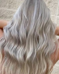 White Blonde Hair Color for Gray Hair Camouflage Gray Hair, Grey Hair Coverage, Grey Hair Dye