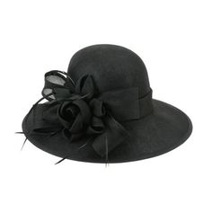 The perfect hat for your outdoor activities, you'll be protected from the sun in style. Size: One Size.  Color: Black.  Gender: female.  Age Group: adult. Tea Hats, Cloth Bags, Women's Accessories, Bag Accessories, Bag Lady, Women Accessories, Hats, Fabric, Black