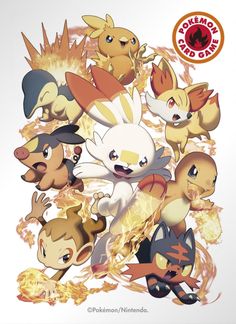 pokemon wallpaper with many different types of pikachu