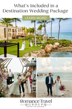 what's included in a destination wedding package? learn more about it and how to plan one