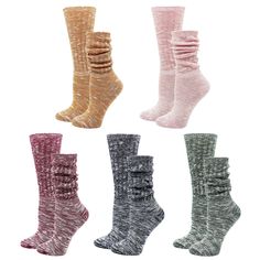 PRICES MAY VARY. 🎁 WOMEN COTTON SOCKS: Mid Calf Socks material & Size 80% COTTON 20% SPANDEX; foot length: 7"-9"; top to heel: 8", soft and highly cotton blend. You can feel the all day long comfort to your feet. 2-Wearing Styles: Long Boot socks or Slouch Socks. Choose the style you like. These high quality woman cotton socks feature vintage style patterns and come in different bright color, Stretch and gender elastic, fashionable and attractive, brighten up the normal daily life for every spe Slouchy Socks, Trouser Dress, Tie Dye Socks, Slouch Socks, Sheer Socks, Fun Cute, Slouched Boots, Socks For Women, Long Socks