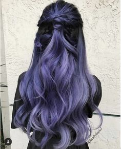 Silver Lavender Hair, Lilac Hair, Lavender Hair, Halloween Hair, Lace Hair