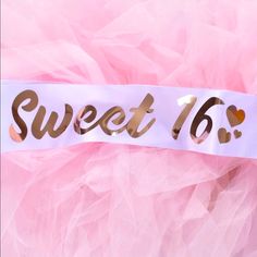 Sweet 16 Sash, White & Gold, One Size, New. Perfect For Celebrating This Special Milestone! Item 4006. Bundle Likes & Save On Shipping. Shipping Is The Same Up To 5 Lbs. When Making An Offer, Please Remember That I Incur Costs For Pm Fees, Packing Supplies, Shipping Discounts And Time To List, Market & Package An Item. Please Ask Pertinent Questions Before Purchasing...Such As Size, Material, Color, Etc. Sweet 16 Sash, Packing Supplies, Nails Coffin, House Party, Sweet 16, New Color, Acrylic Nails, White Gold, Party Supplies