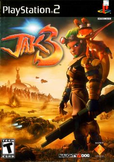 the cover art for jak 3