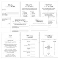 Born in 1974 Birthday Games for Her Printable by LittleSizzle 1963 Trivia, Fun Birthday Games, 30th Birthday Party Games, 1963 Birthday, 40th Birthday Party Games, 50th Birthday Games, 1964 Birthday, 50th Birthday Party Games, 61st Birthday