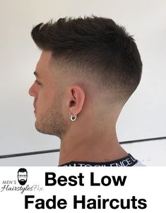 Low Fade Haircut Men's, Temp Fade Haircut, Balding Mens Hairstyles, Trendy Mens Hairstyles, Straightening Curly Hair, Low Fade Haircut, Summer Cut, Low Fade